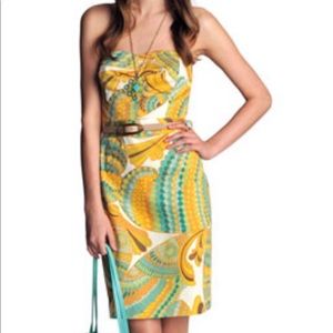 Banana Republic by Trina Turk Strapless Dress